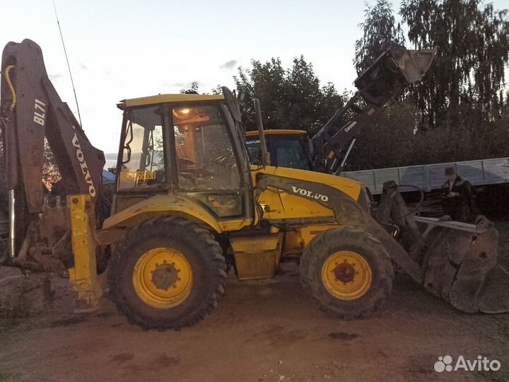 Услуги экскаватора погрузчика