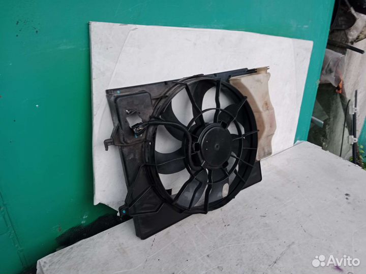 Вентилятор охлаждения Kia Rio 4 Hyundai Solyris 2