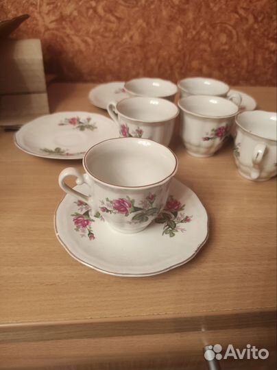 Чашка с блюдцем