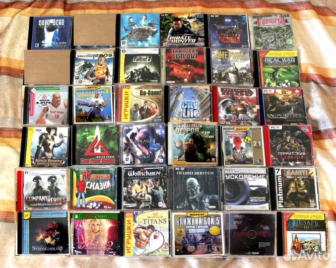 Компьютерные игры диски для пк