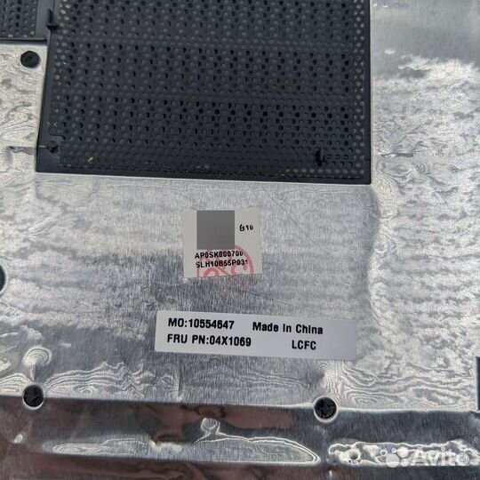Крышка DDR, HDD, WI-FI 04x1069, ThinkPad Edge E531