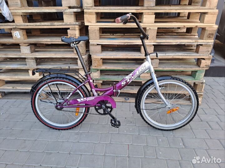 Велосипед 20 подростковый складной