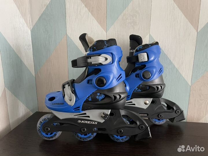 Роликовые коньки детские раздвижные