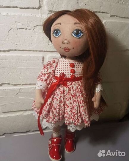Текстильная кукла ручной работы