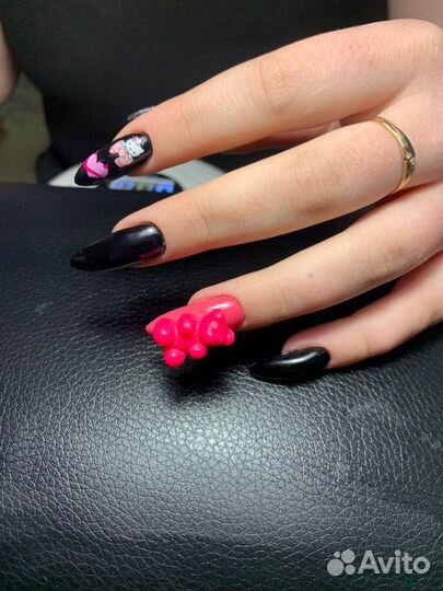 Маникюр и наращивание на дому