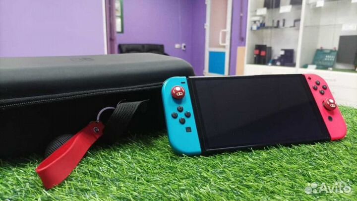 Прошитый Nintendo Switch oled