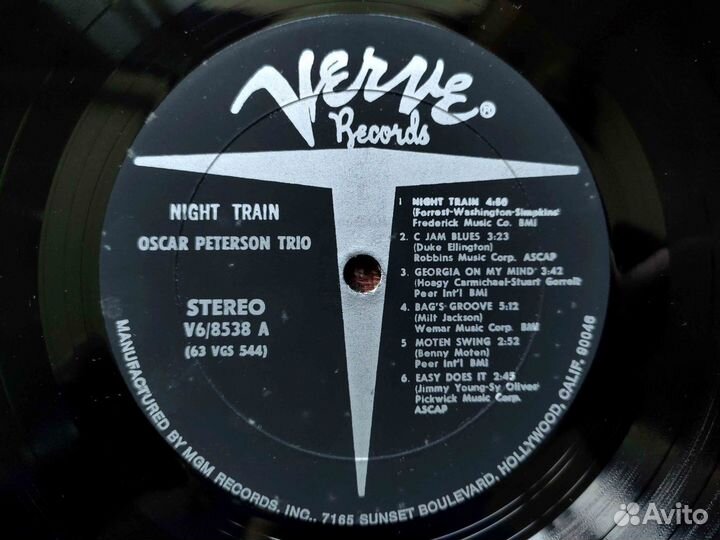 Oscar Peterson Trio – Night Train – US 1972