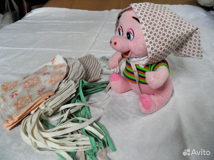 Чепчики-косынки советские