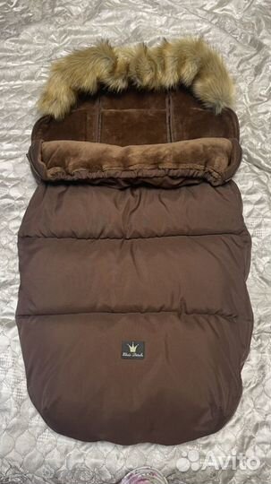 Зимний конверт в коляску