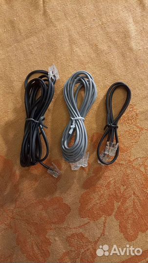 Кабель для стационарного офисного телефона 3 шт