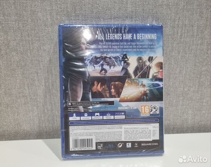 Final Fantasy 7 reunion crisis core ps4 ps5