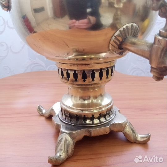 Самовар на дровах старинный бу