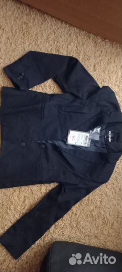 Пиджак темно синий