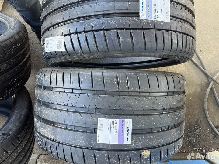 Michelin Pilot Sport 4 S 315/30 R21 и 275/35 R21 105Y