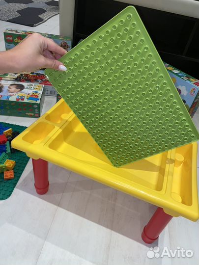 Lego duplo (наборы, стол, пластина)