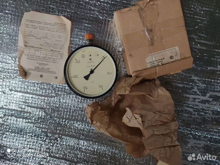 Манометр 250 бар (атмосфер )