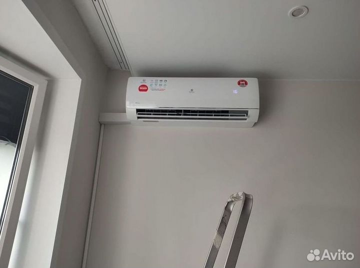 Сплит система с установкой