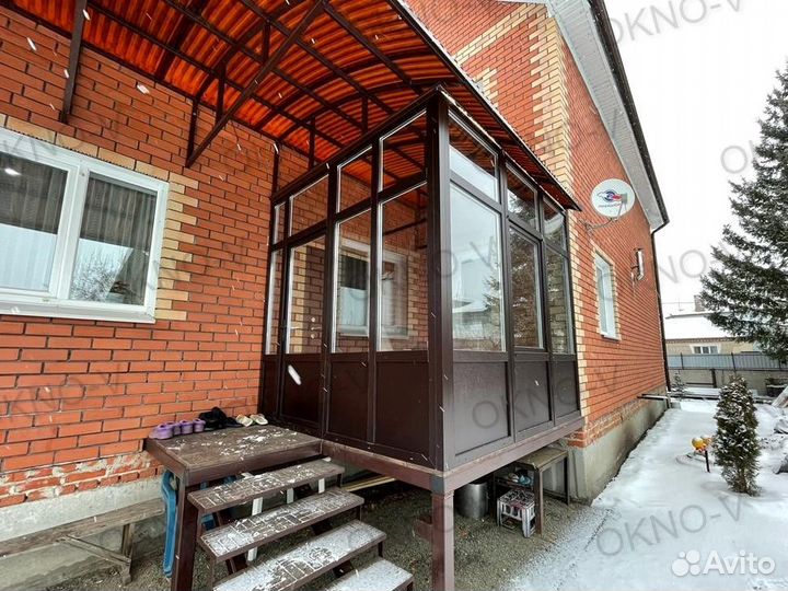 Окна на веранду