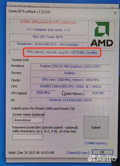 AMD RX 480 8Gb Reference