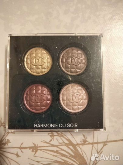 Тени для век 4-цветные сhanel(тестер)