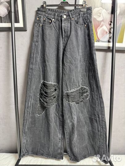 Джинсы широкие Vetements baggy jeans y2k