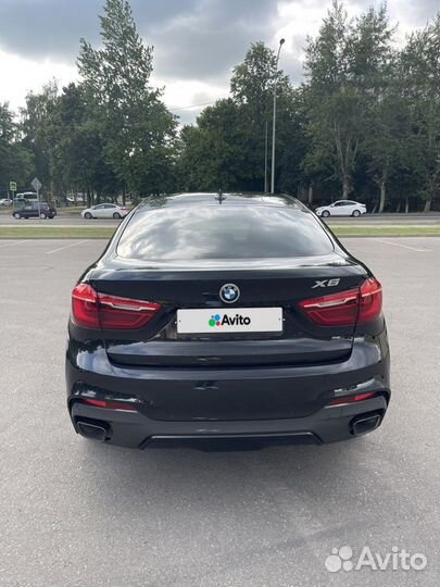 BMW X6 3.0 AT, 2017, 111 800 км