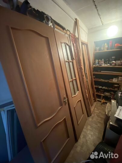 Двери межкомнатные с коробкой деревянные