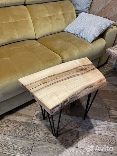 Прикроватный столик лофт