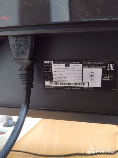 Монитор Benq zowie xl2730-b