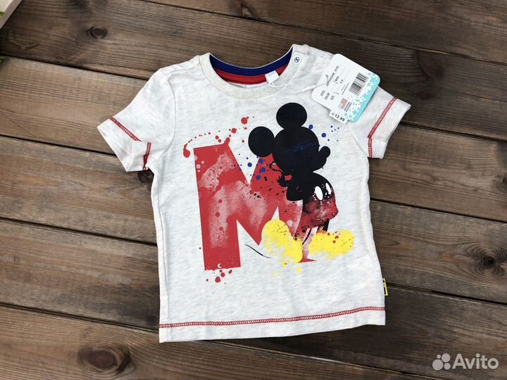 Футболка яркая хлопок для мальчика Италия