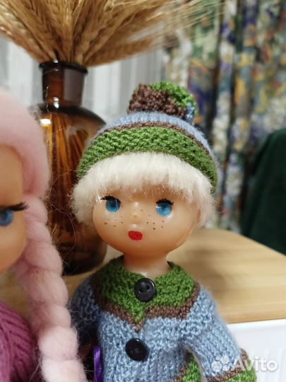 Кукла Валечка и Валентин СССР