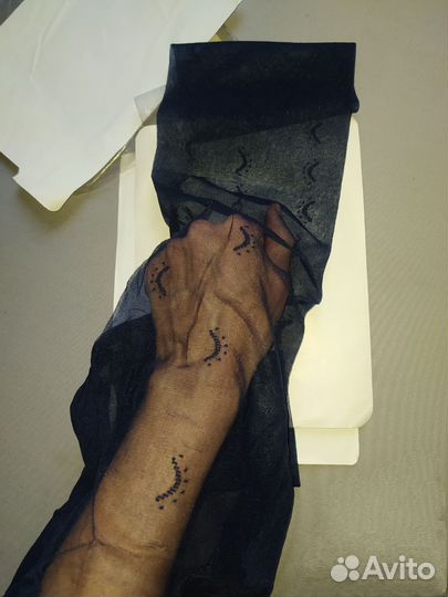 Нейлоновые колготки фантазийные Kunert