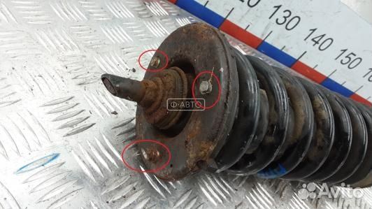 Стойка передняя левая nissan pathfinder R51 (AAD15