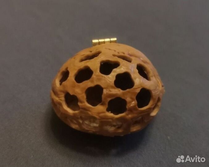 Шкатулка из грецкого ореха, Индия, ручная работа