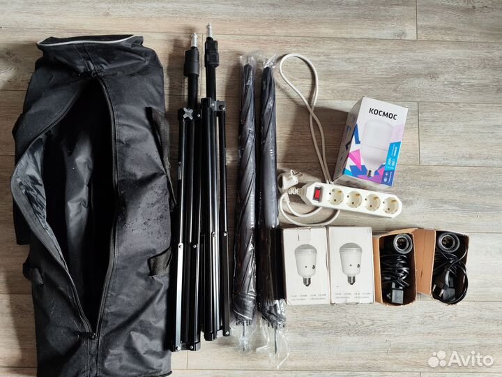 Свет для фото переносной набор