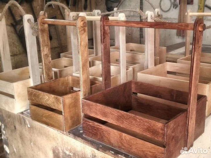 Корзинка из дерева