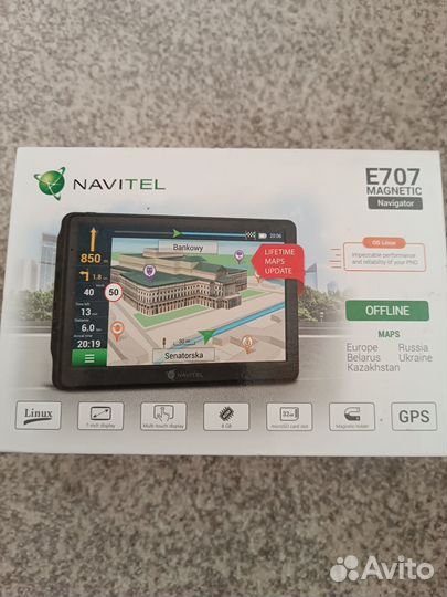 Навигатор Navitel E707 magnetic