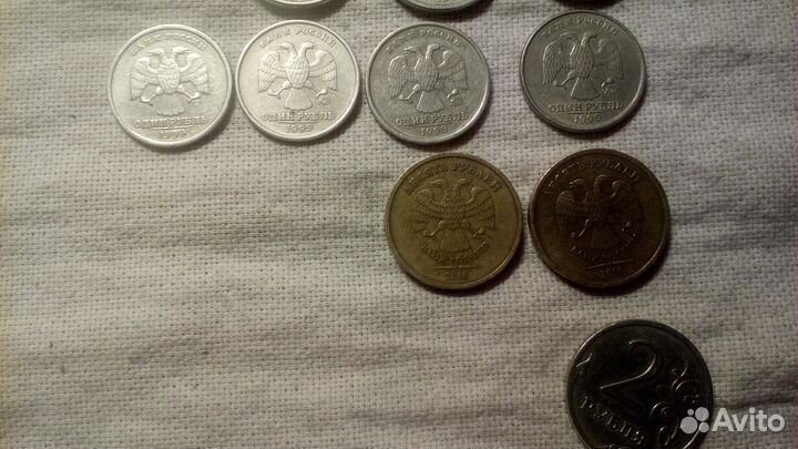 Редкие монеты РФ с 1997 года (регулярные)