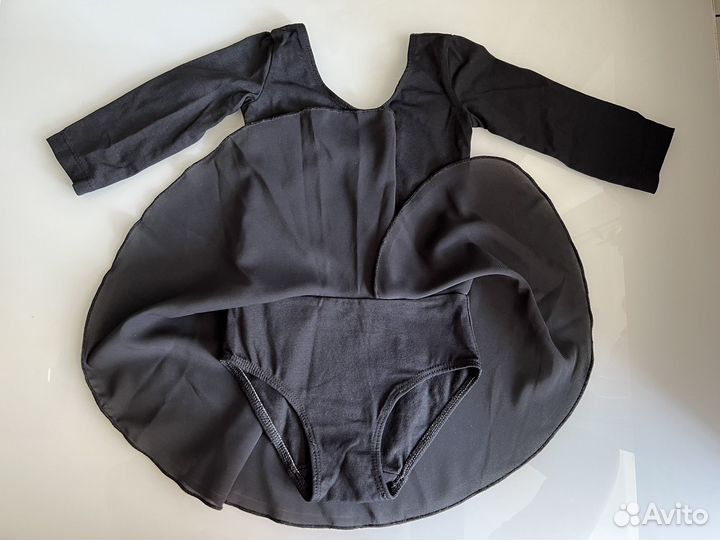 Набор для танцев/балета (купальник+чешки)