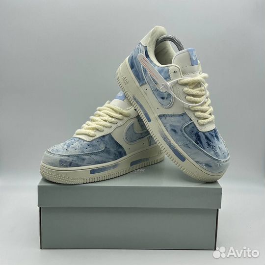 Кроссовки Nike Air Force 1 Low 'Sea Blue'