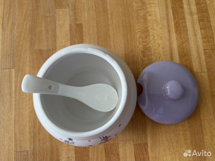 Сахарница керамика 660мл Прованс