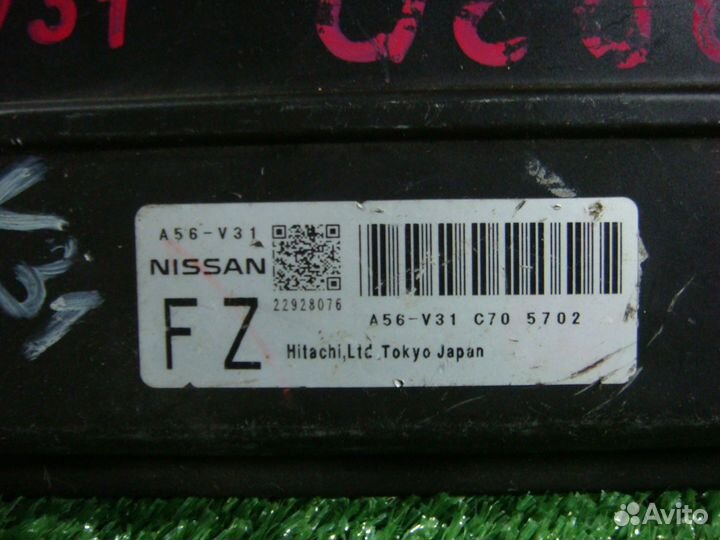 Блок EFI nissan TP12, WTP12 primera QR20-DE