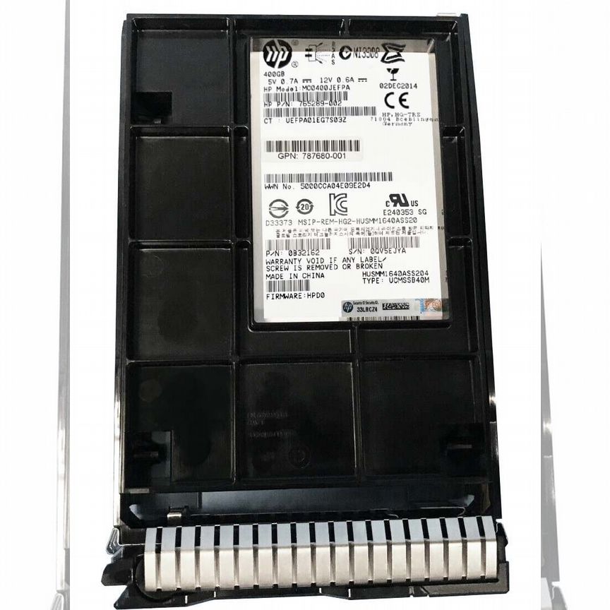 [814338-001] Жесткий Диск Hp 400gb Sas 3,5" Ssd 814338-001