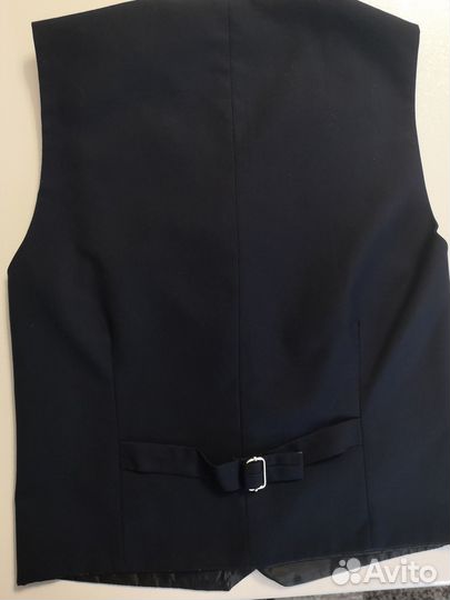 Школьный жилет темно-синий