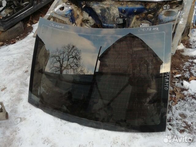 Стекло заднее лифан солано 1