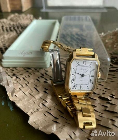 Часы механические СССР позолоченные