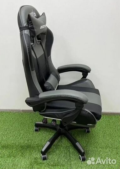 Компьютерное игровое кресло геймерское с массажем