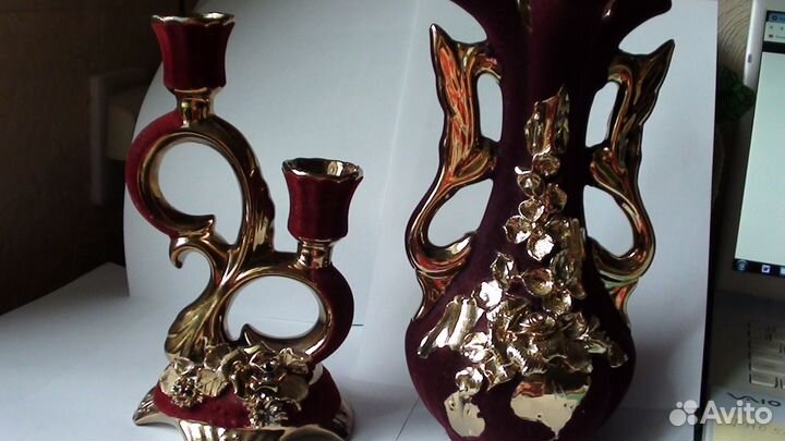 Ваза И подсвечник