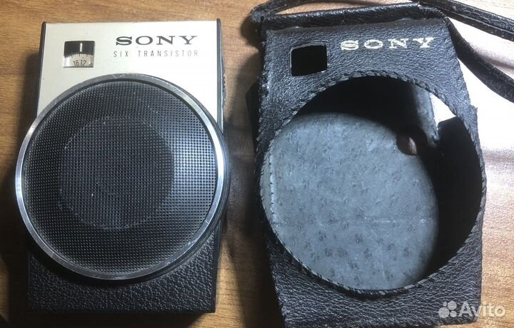 Sony tr-650 приемник карманный 60-ых годов