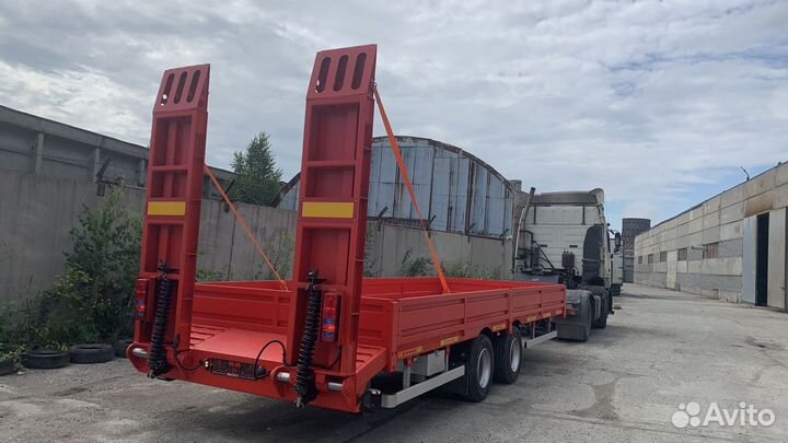 Прицеп трал (тяжеловоз) Авиком 8871Т-04 никзорамный, 2024
